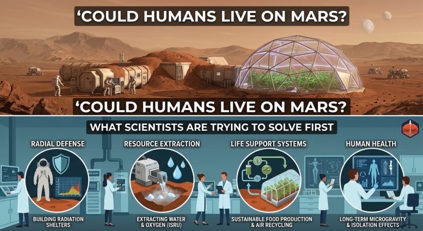 Could Humans Live on Mars What Scientists Are Trying to Solve First