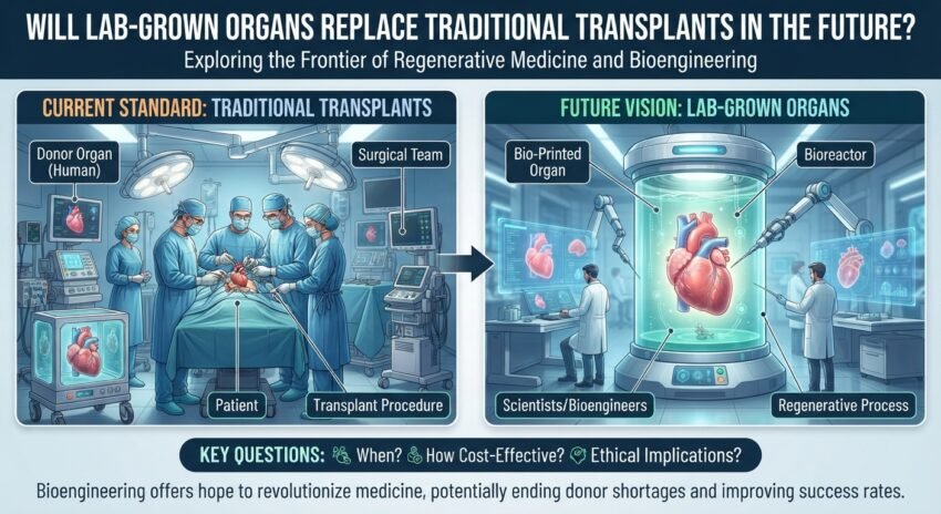 Will Organ Transplants Be Replaced in the Future by Lab-Grown Organs?