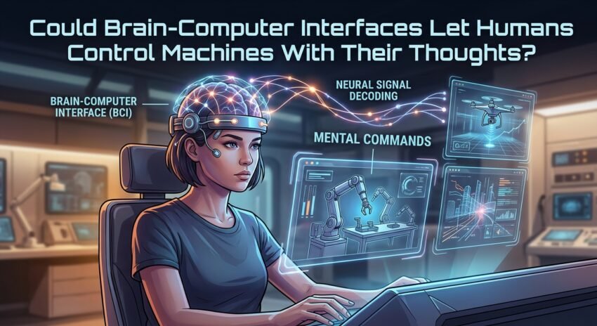 Could Brain-Computer Interfaces Let Humans Control Machines With Their Thoughts?