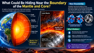 What Could Be Hiding Near the Boundary of the Mantle and Core?